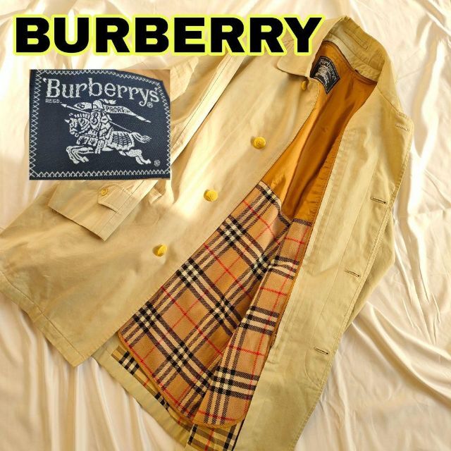 大幅価格改定 BURBERRY - バーバリー ノバチェック ステンカラーコート ...