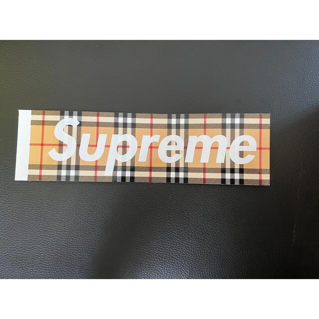 Supreme(シュプリーム)のsupreme×Burberryステッカー その他のその他(その他)の商品写真