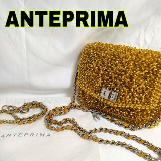 アンテプリマ(ANTEPRIMA)の極美品✨アンテプリマ ワイヤーバッグ ルッケット 2way ゴールド(ショルダーバッグ)