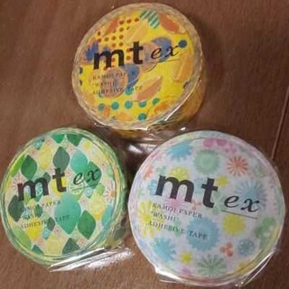 エムティー(mt)のmt ex ３種類　sale　細マステ　3巻セット(テープ/マスキングテープ)