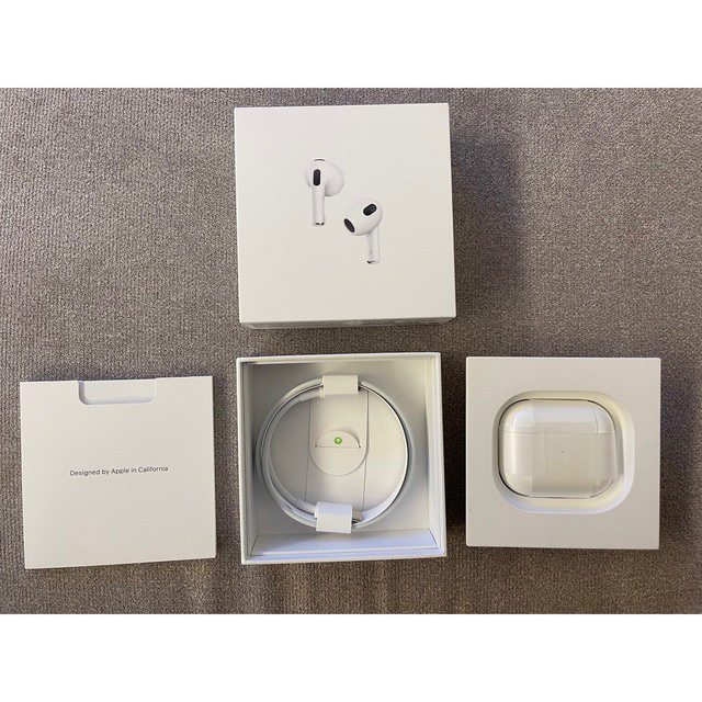 安い店Apple - アップル AirPods 第3世代 MME73J/Aの通販 by ryoo86's