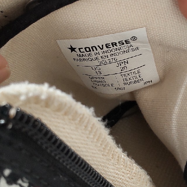 CONVERSE(コンバース)のほしさん キッズ/ベビー/マタニティのキッズ靴/シューズ(15cm~)(スニーカー)の商品写真