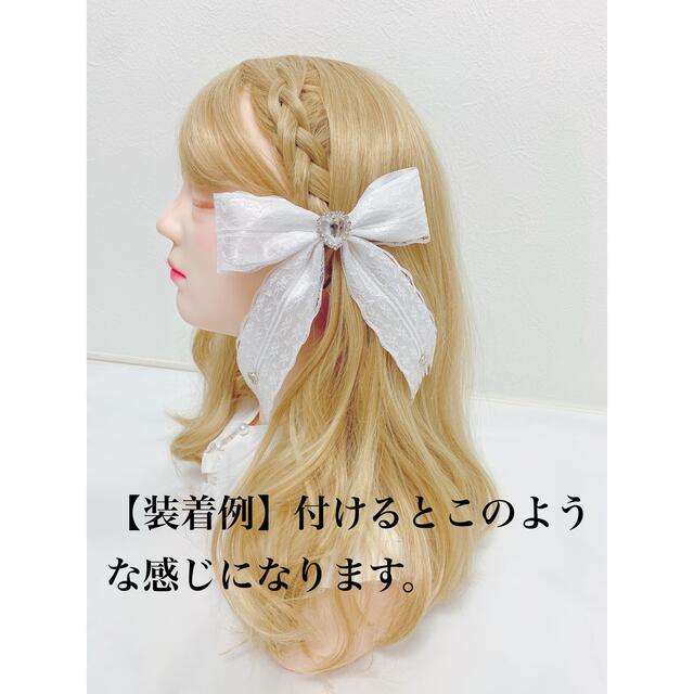 ♡新品♡ヘアカフス・バンスクリップ・パールリボンバレッタ/3点セット