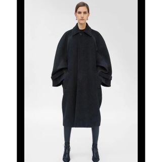 セリーヌ(celine)のceline 2018aw グレー ロングコート フィービー 34(ロングコート)