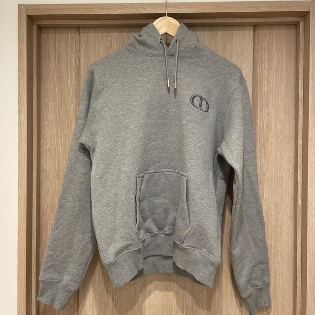特別送料無料!】 Dior - RRR ディオール Dior 胸ロゴパーカー グレー