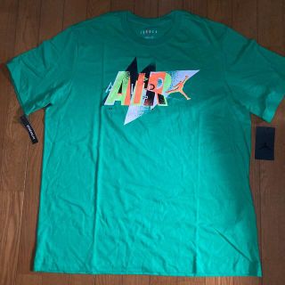 ナイキ(NIKE)のLA購入レア新品JORDAN ジョーダン ジャンプマン Tシャツ NIKE緑XL(Tシャツ/カットソー(半袖/袖なし))