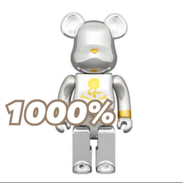 フィギュアBE@RBRICK mastermind JAPAN SILVER 1000％