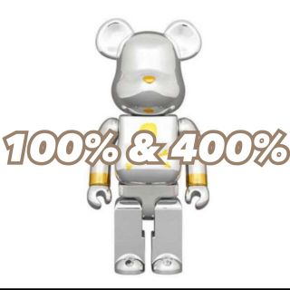 メディコムトイ(MEDICOM TOY)のBE@RBRICK mastermind JAPAN SILVER(フィギュア)