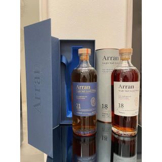 サントリー(サントリー)のアラン 21年 18年 2本セット Arran  (検 スプリングバンク)(ウイスキー)