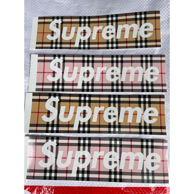 Supreme ステッカーセット Burberry Tiffany