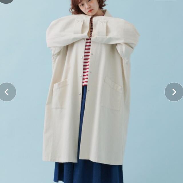 merlot - merlot ボリューム袖ステンカラーコートの通販 by _____SHUSHI's shop｜メルローならラクマ