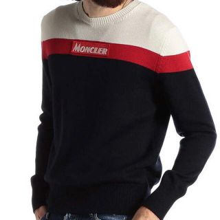 モンクレール(MONCLER)の★希少★ MONCLER ニット セーター Ｌ　スウェット モンクレール 完売(ニット/セーター)