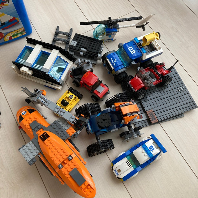 Lego - レゴ LEGO 青いバケツいっぱいのブロック レゴシティの通販 by