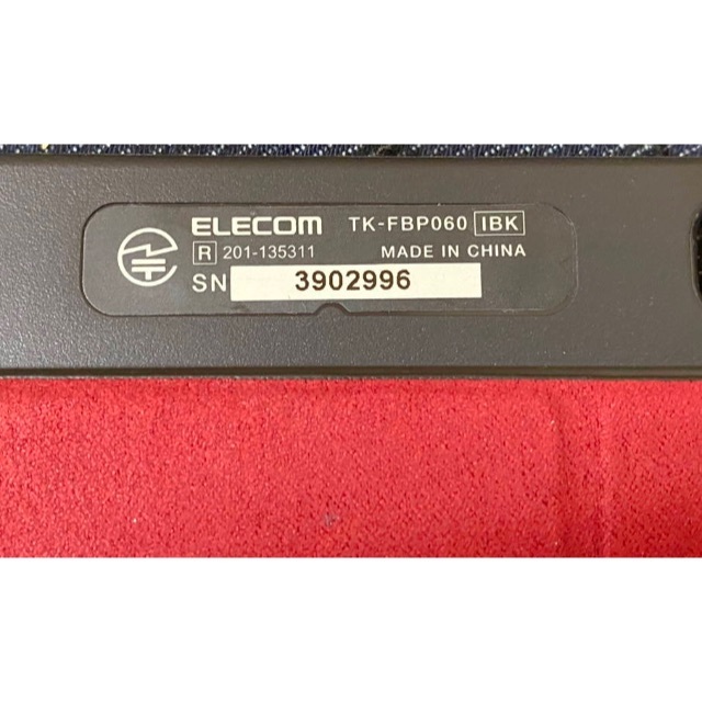 ELECOM(エレコム)の動作確認済　ELECOM XPAD TK-FBP060　エレコム　クロスパッド スマホ/家電/カメラのPC/タブレット(PC周辺機器)の商品写真