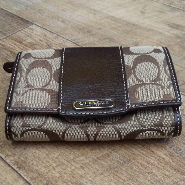 COACH(コーチ)の美品COACH財布 レディースのファッション小物(財布)の商品写真