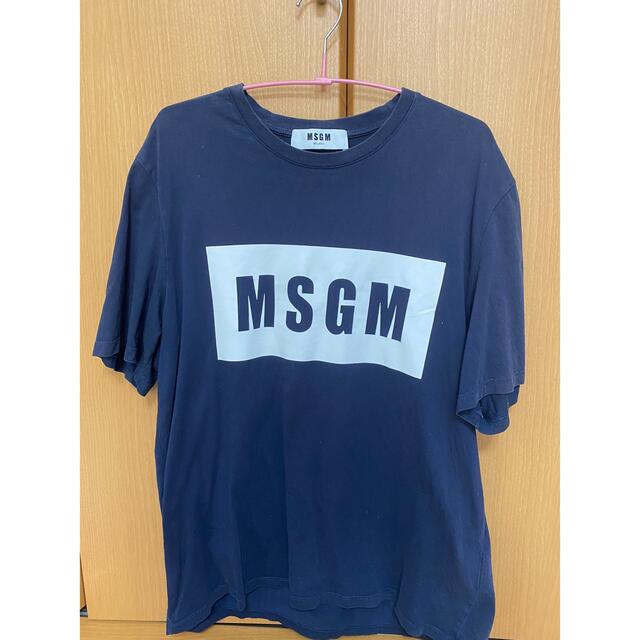 MSGM Tシャツ M サイズ ネイビー