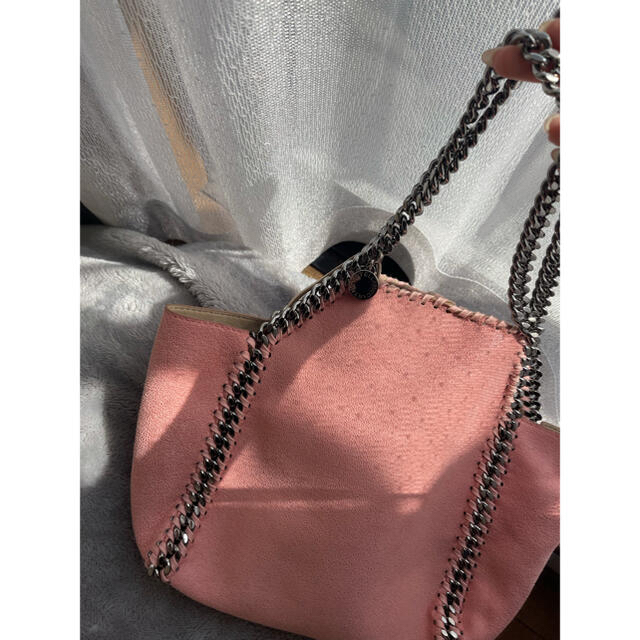 Stella McCartney(ステラマッカートニー)のファラベラ ピンク×ベージュリバーシブル　Bag レディースのバッグ(トートバッグ)の商品写真