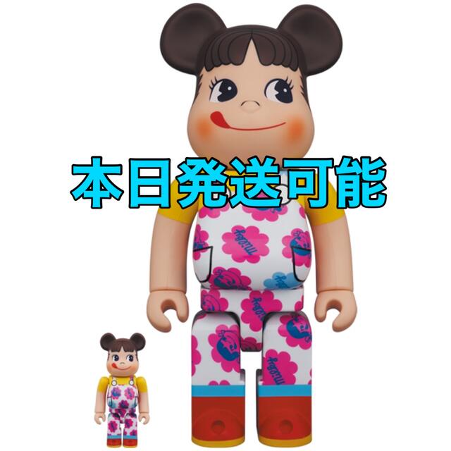 BE@RBRICK ペコちゃん ミルキー70周年デザイン 100％ & 400％