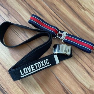 ラブトキシック(lovetoxic)のラブトキ他ベルト２本セット(ベルト)