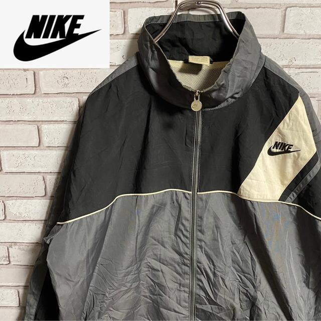 ナイキ　ナイロンジャケット　NIKE ビッグシルエット　90s