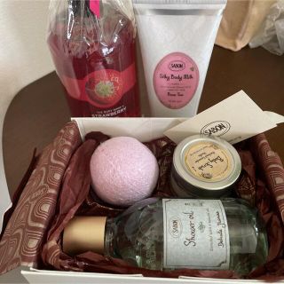 サボン(SABON)のサボン　ボデイショップ　5点まとめ売り(ボディソープ/石鹸)