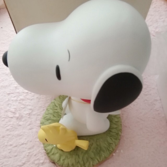 SNOOPY　ガーデンオーナメント　スタチュー　中