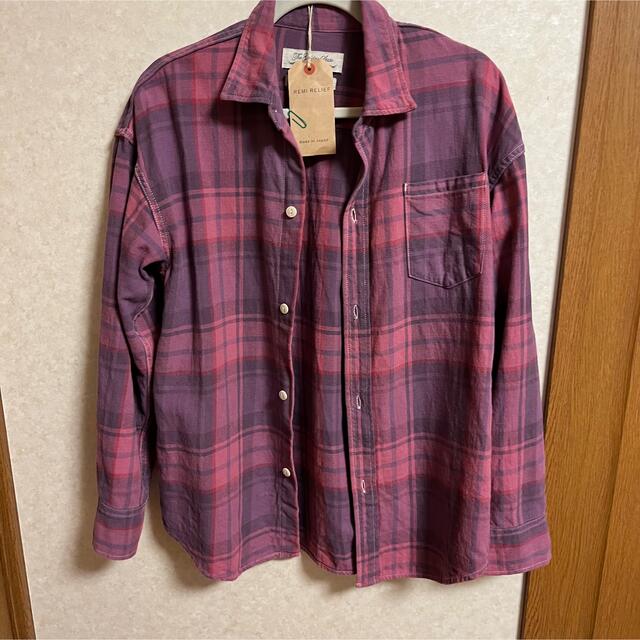 L'Appartement DEUXIEME CLASSE(アパルトモンドゥーズィエムクラス)の【REMI RELIEF/レミレリーフ】Check Shirt レディースのトップス(シャツ/ブラウス(長袖/七分))の商品写真