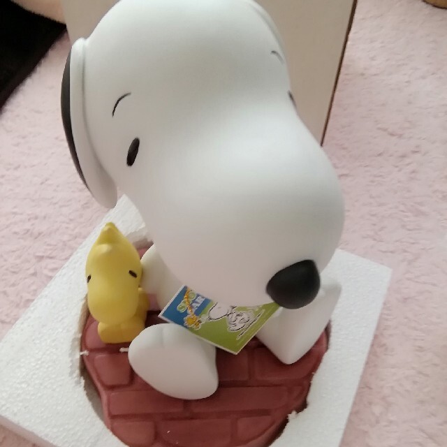 SNOOPY　ガーデンオーナメント　スタチュー　小フラワー/ガーデン