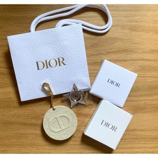 ディオール(Dior)の【新品】Dior スプリング ミラー &スマホリングノベルティ　ショッパー付き(ミラー)