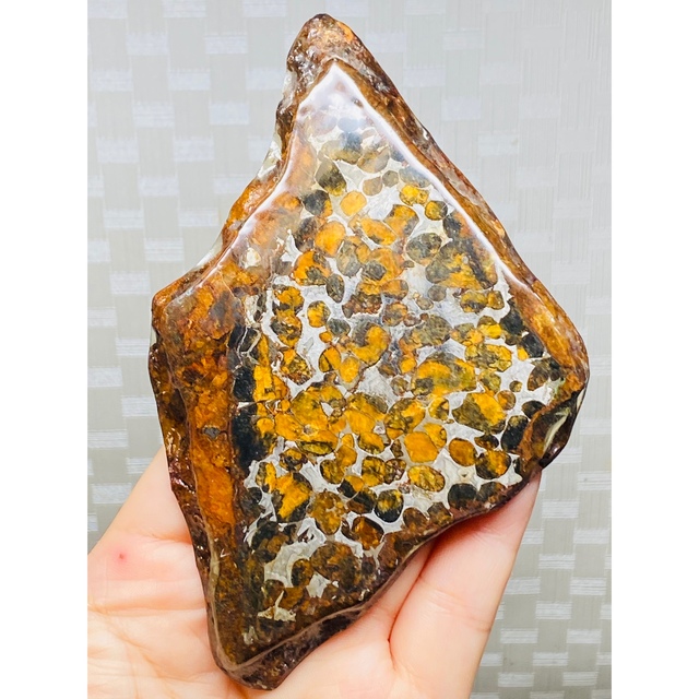 希少◆セリコ隕石◆パラサイト隕石◆隕石 223g かんらん綺麗 パラサイト
