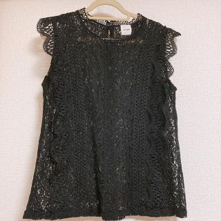 【新品】Isn't She? レーストップス(シャツ/ブラウス(半袖/袖なし))