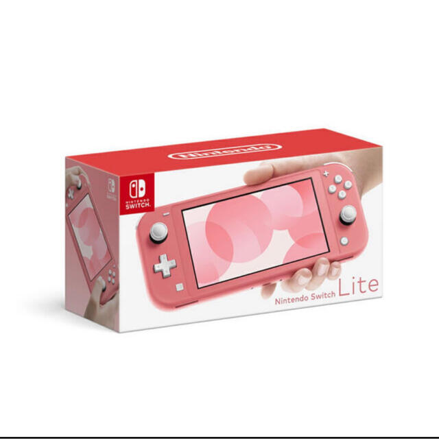 Nintendo switch Lite コーラル