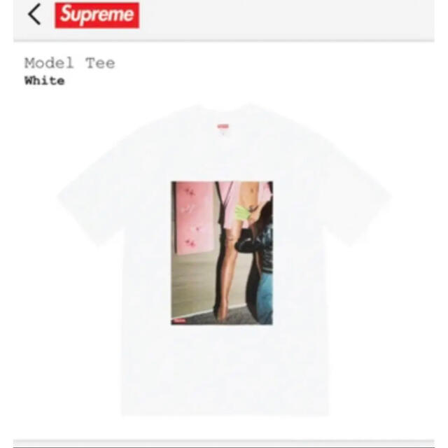 ホワイトサイズSupreme Model Tee