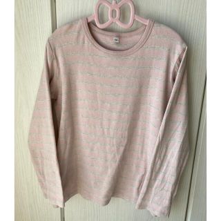 ムジルシリョウヒン(MUJI (無印良品))の無印良品☆140ボーダーカットソー(Tシャツ/カットソー)