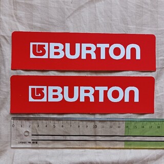 バートン(BURTON)のバートン ステッカー 正規ノベルティ品 ２枚一組(アクセサリー)