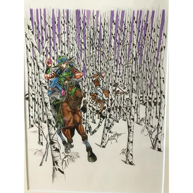 美品】ジョジョ 複製原画 7部 スティール・ボール・ラン 美品】ジョジョ 複製原画 7部 スティール・ボール・ラン
