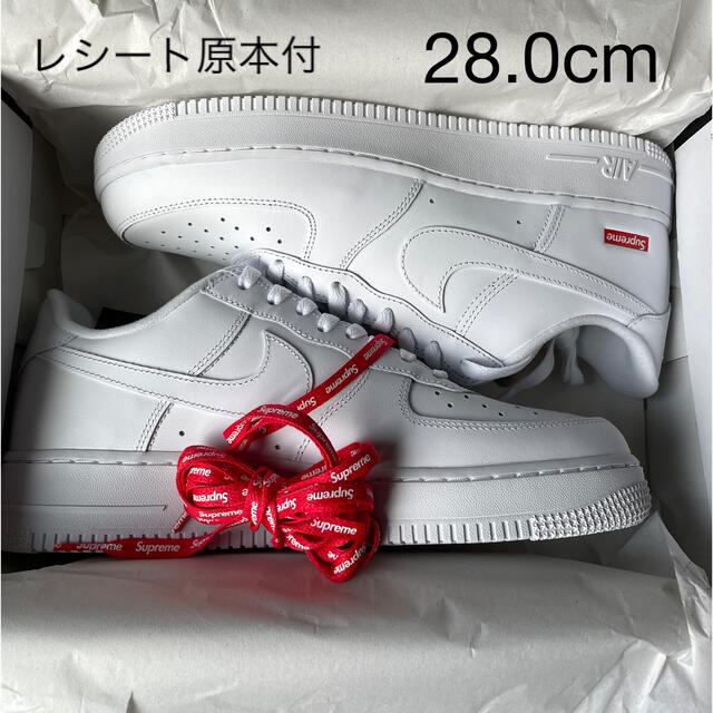 Supreme × Nike Air Force 1 Low "White"