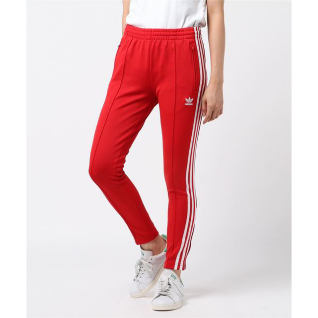 adidas - アディダス トラックパンツ アディパン 赤 RED スポーツ ...