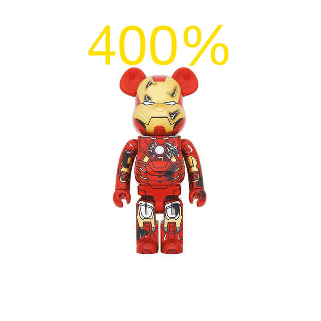 BE@RBRICK IRON MAN MARK VII DAMAGE 400％フィギュア