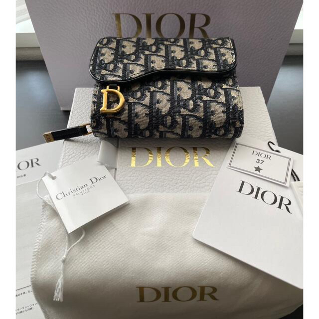 Christian Dior - クリスチャン　ディオール　サドル　バイフォールド　ウォレット