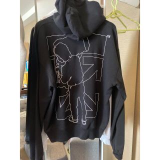 オフホワイト(OFF-WHITE)のoff-white ｵﾌﾎﾜｲﾄパーカー21ss XL 最終値❗️(パーカー)