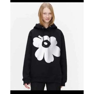 マリメッコ(marimekko)のマリメッコパーカー黒(パーカー)