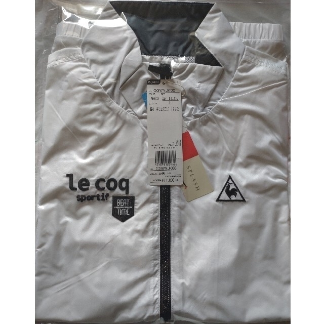 新品 希少 L lecoq sportif golf wind jacket 白 2