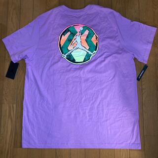 ナイキ(NIKE)のNY購入レア新品JORDAN ジョーダン ジャンプマン Tシャツ NIKE紫XL(Tシャツ/カットソー(半袖/袖なし))