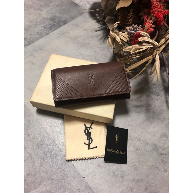 SAINT LAURENT サンローラン キーケース 鍵 ブランド 小物 レザー