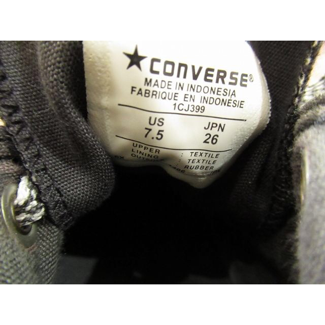 CONVERSE(コンバース)のG② コンバース モッズコート チャックテイラー ハイカットスニーカー 26cm メンズの靴/シューズ(スニーカー)の商品写真
