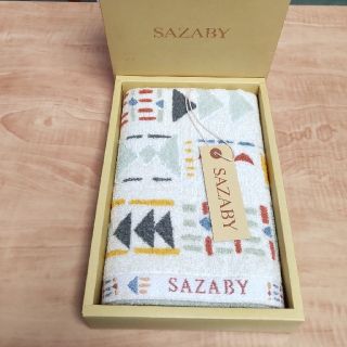 サザビー(SAZABY)の【新品】SAZABY サザビー フェイスタオル(タオル/バス用品)