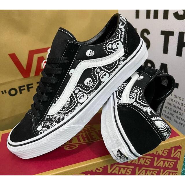 未使用☆バンズ VANS Style 36 オールドスクール スカル バンダナ-