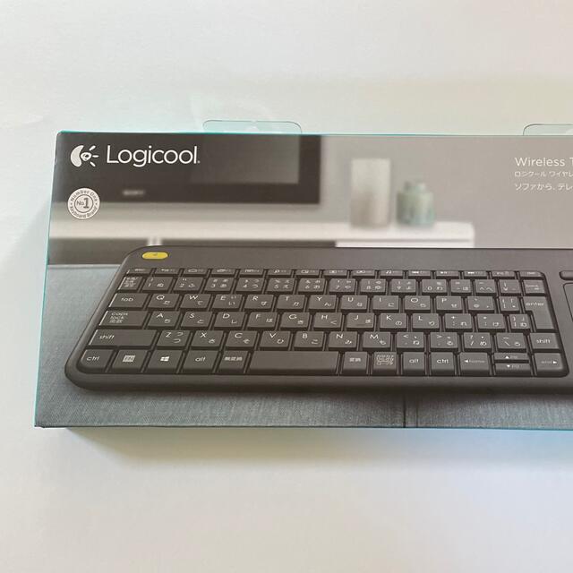 Logicool キーボード K400PBK スマホ/家電/カメラのPC/タブレット(PC周辺機器)の商品写真