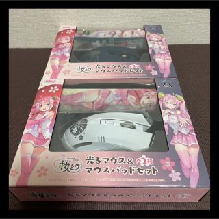 タイトー(TAITO)の初音ミク　桜ミク　マウス　光るマウス & マウスパッド セット　2種(その他)